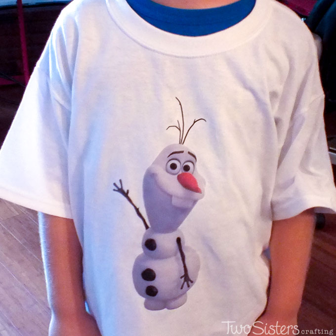 Disney Frozen Olaf Shirt Party Favor
