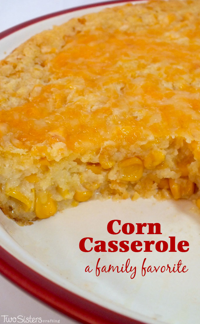 Our Corn Casserole recipe is a family favorite Thanksgiving food side dish - this sweet-savory, corn bread "like" dish is super delicious and very easy to make. It will be one of your family's favorite Holiday Foods. Follow us for more great Christmas Food Ideas.