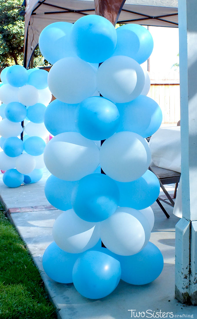 Disney Frozen Balloon Decorations - Two Sisters