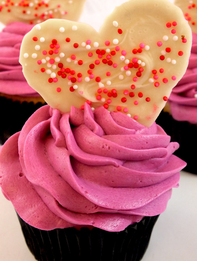 Valentine's Day Cupcakes - Two Sisters