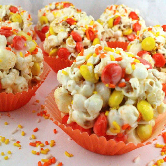 Caramel Popcorn Cupcake Recipe