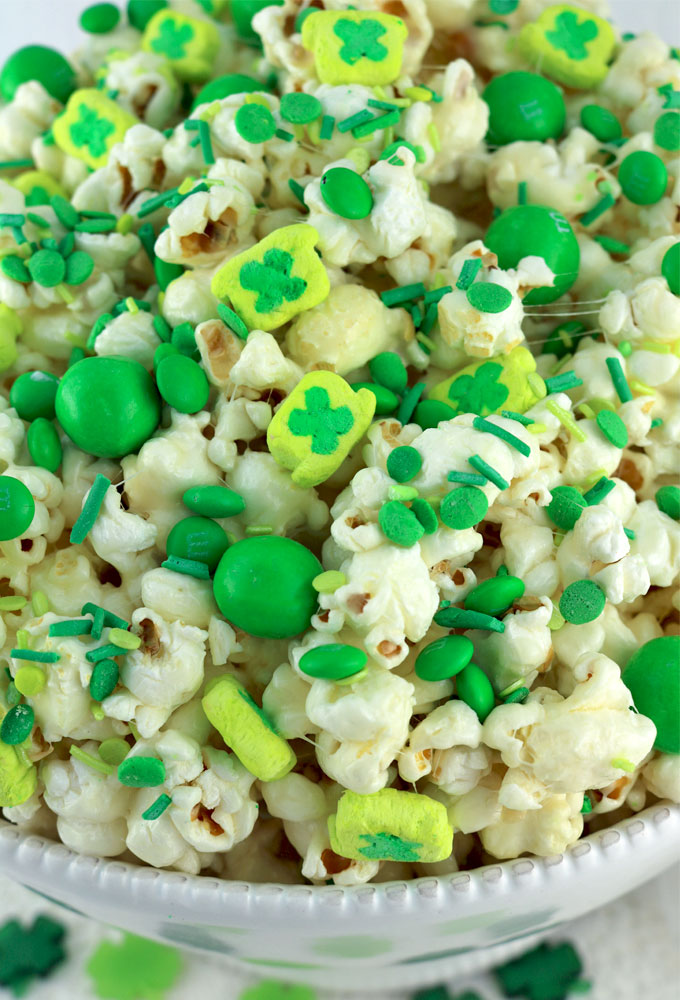 St. Patrick's Day Popcorn - Two Sisters