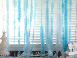 Frozen DIY Ruffled Streamers