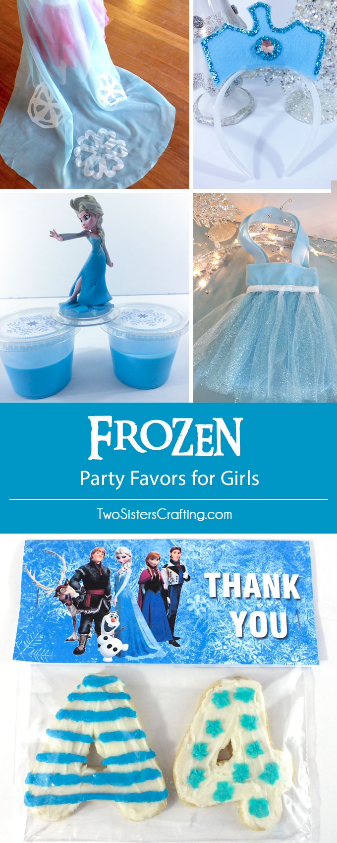 Frozen Party Favors for Girls - Two Sisters