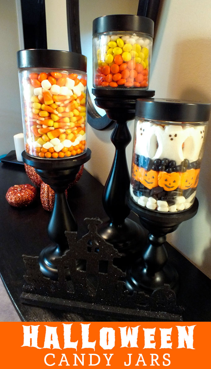 Candy Jar Halloween
 Halloween Candy Jars Two Sisters