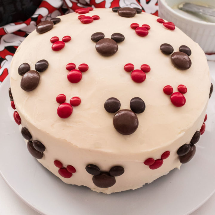 MICKEY MOUSE FONDANT TIERED CAKE - Rashmi's Bakery