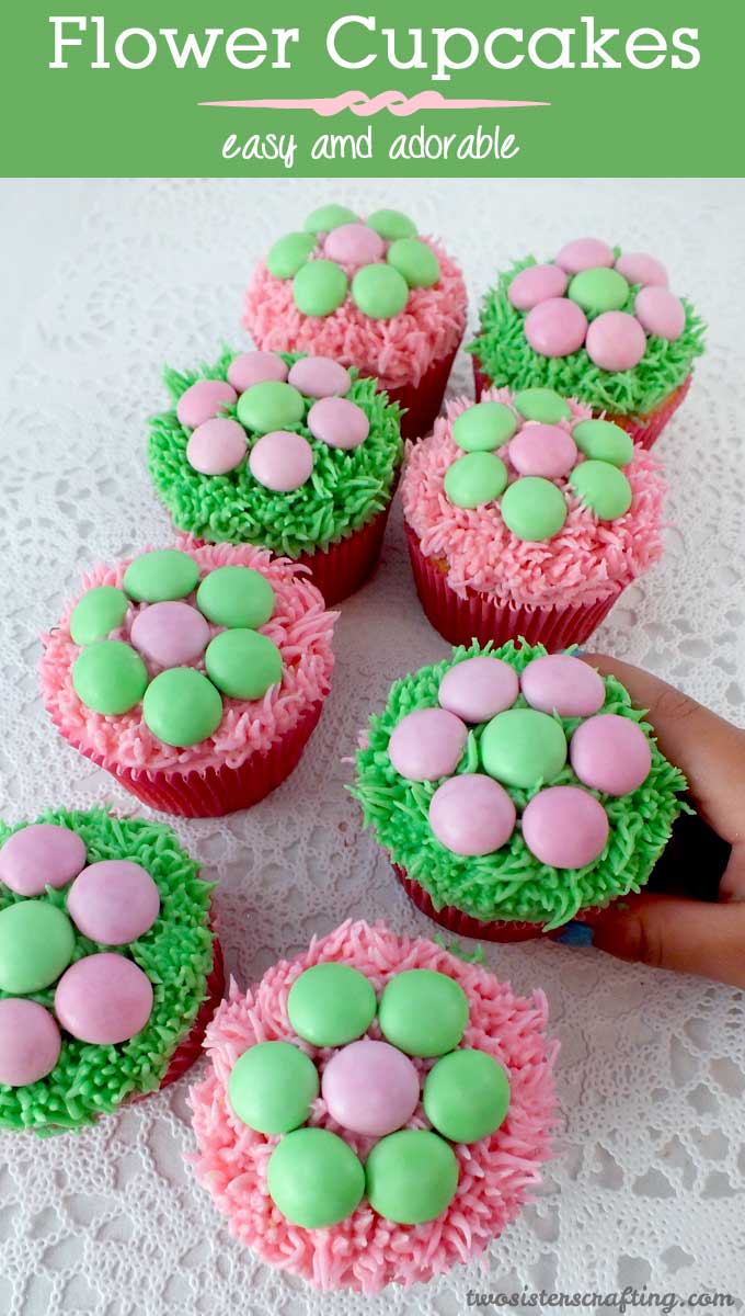 Flower Cupcakes - Two Sisters