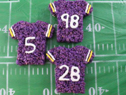 Minnesota Vikings Rice Krispie Treats