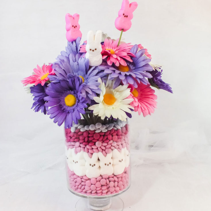 Easter Peeps Candy Centerpiece