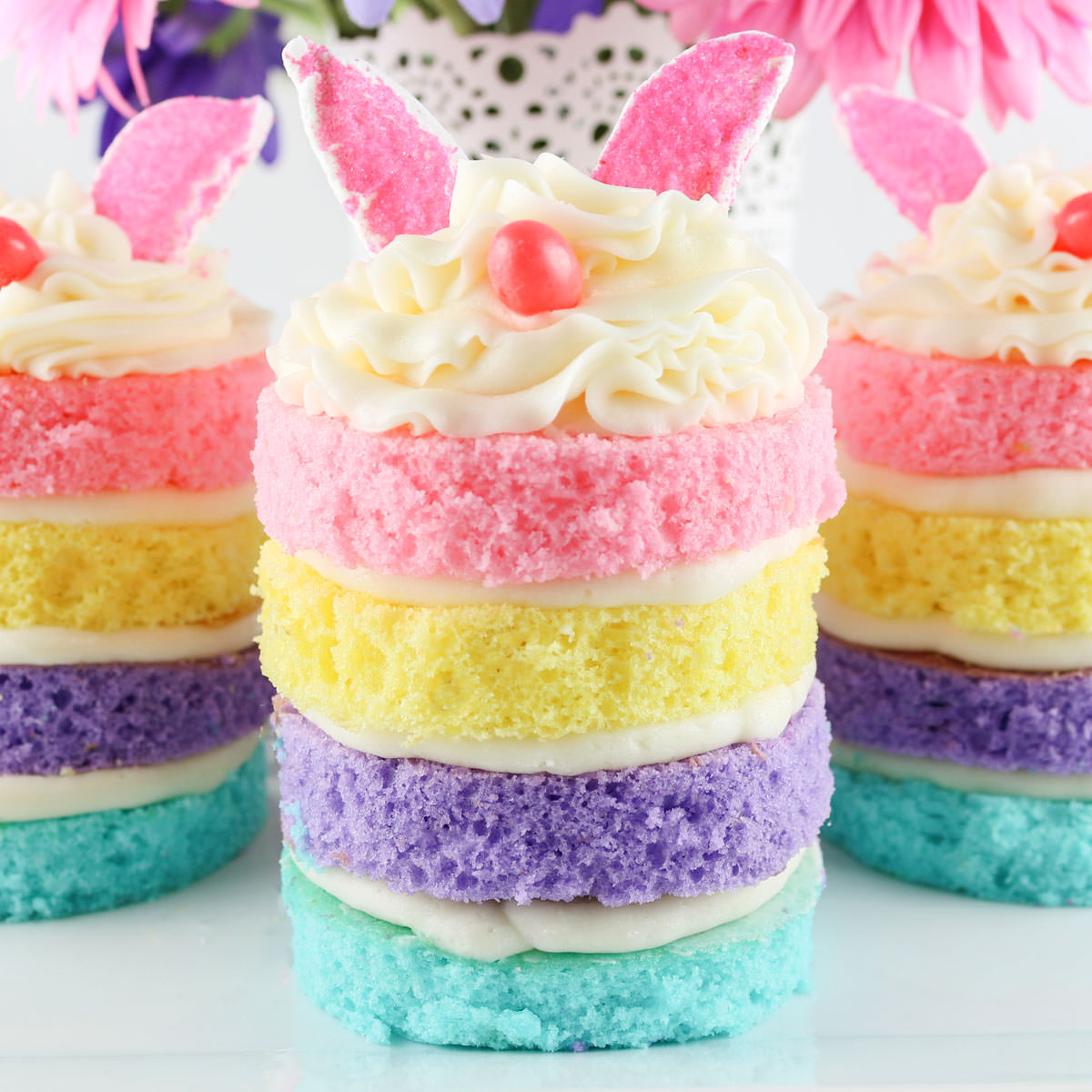 Mini Layer Cakes for Easter, Recipes & Lifestyle