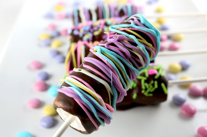 Springtime Marshmallow Wands | Yummy Marshmallow Recipes For Kids