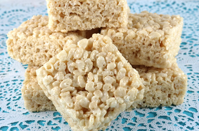 The Best Ever Rice Krispie Treat Recipe - Two Sisters