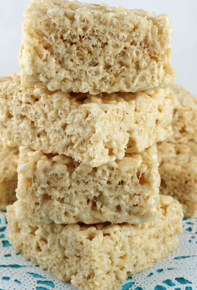 The Best Ever Rice Krispie Treat Recipe - Two Sisters