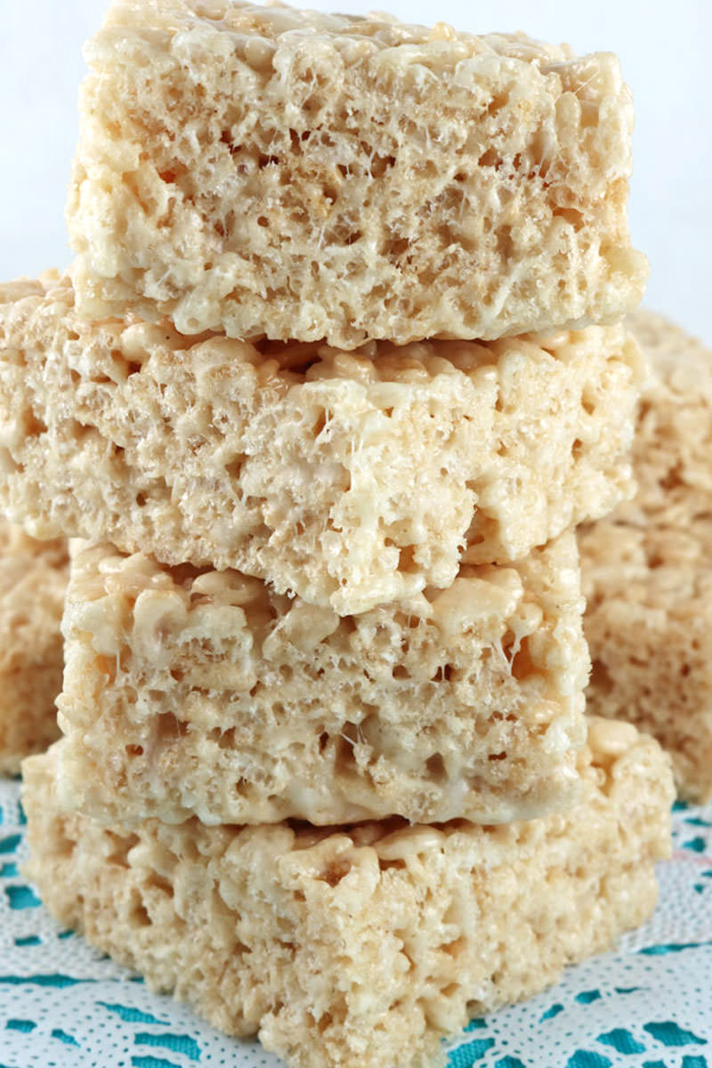 The Best Ever Rice Krispie Treat Recipe - Two Sisters