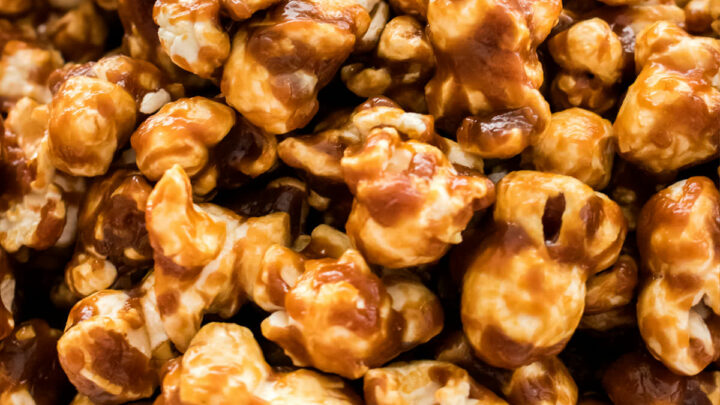 Caramel corn sales
