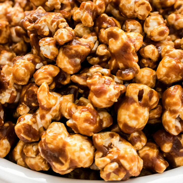 Homemade Caramel Popcorn Recipe - Food Dolls
