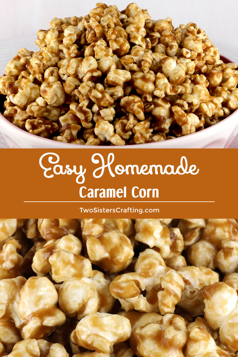 caramel popcorn recipe without corn syrup no bake