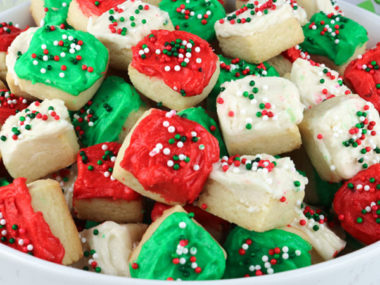 Image result for christmas sugar cookie bites