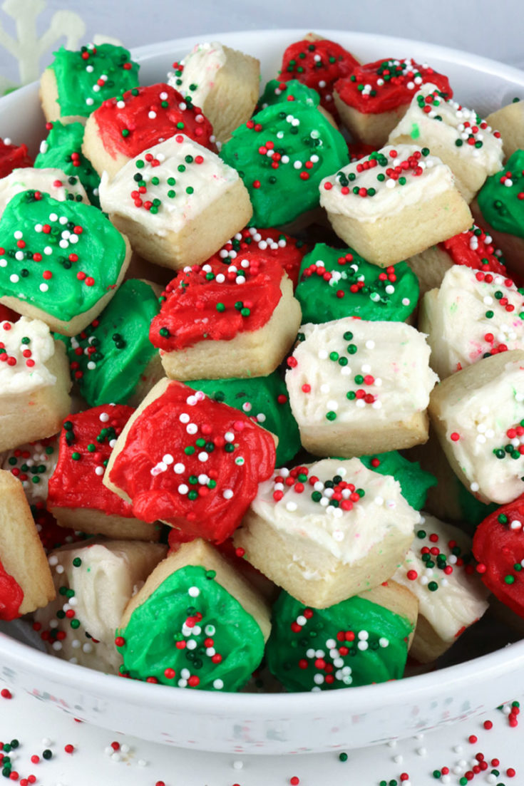 Christmas Sugar Cookie Bites Two Sisters