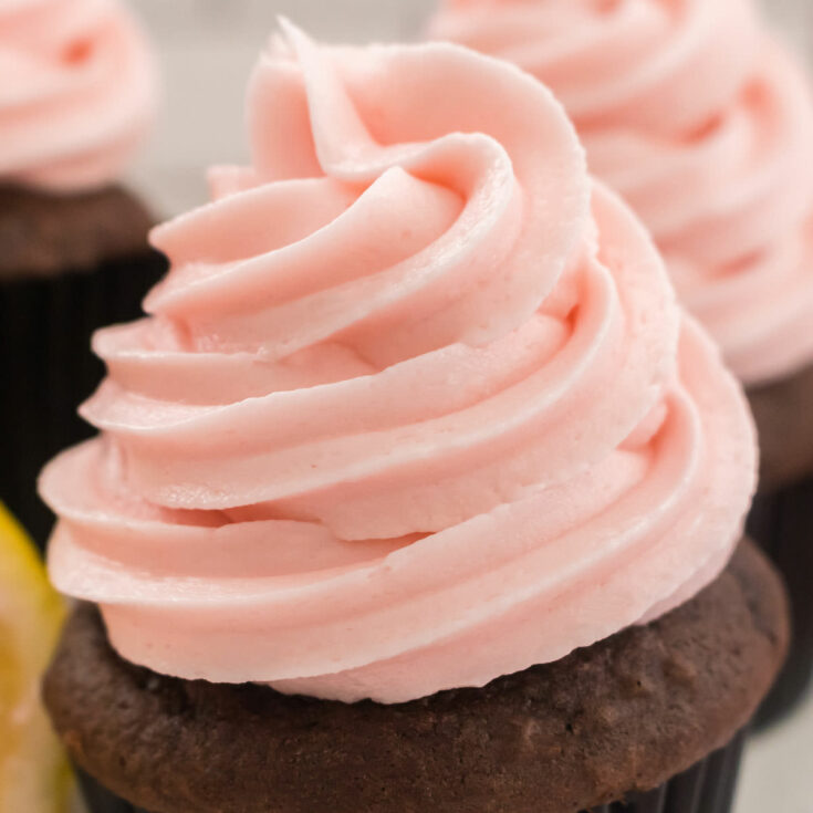 The Best Pink Lemonade Frosting