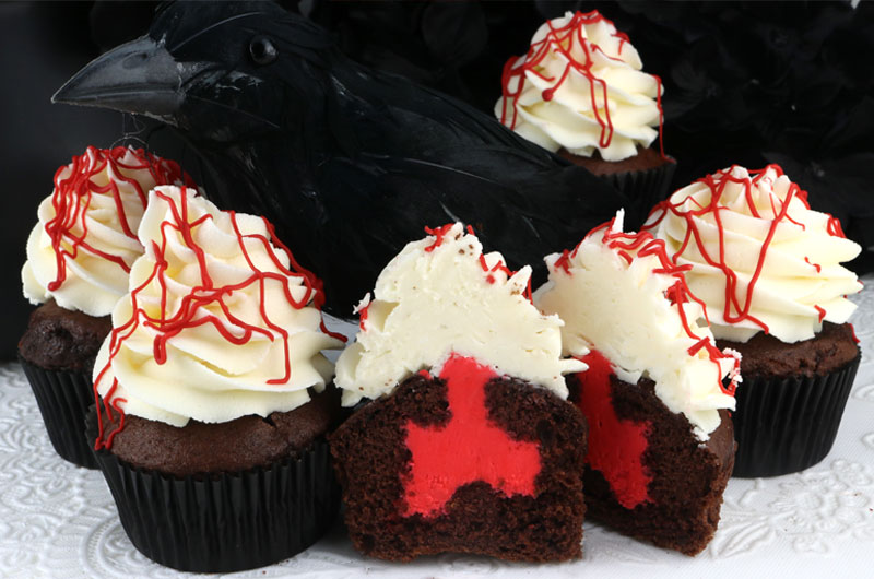 Creepy Cupcakes for Halloween - Two Sisters