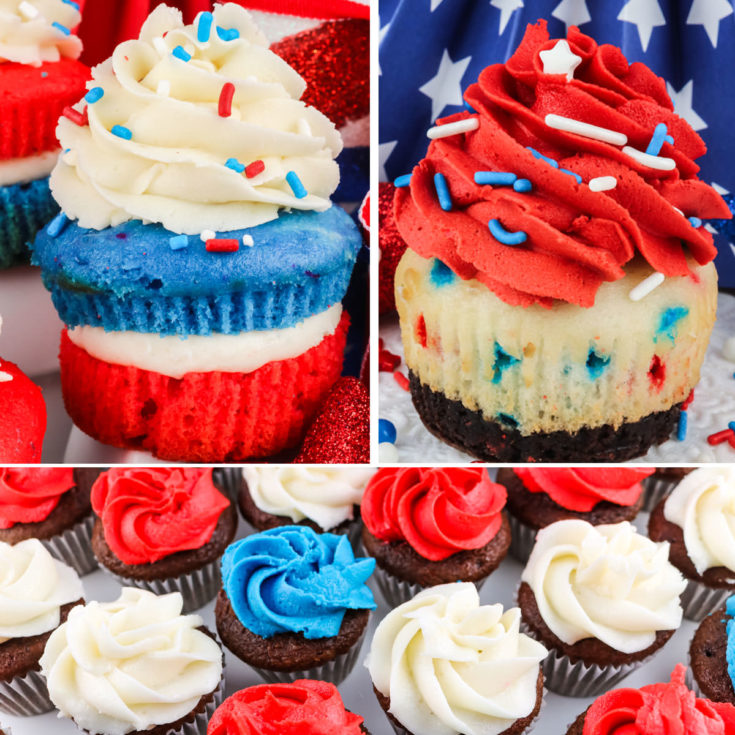 4th of July Cupcakes