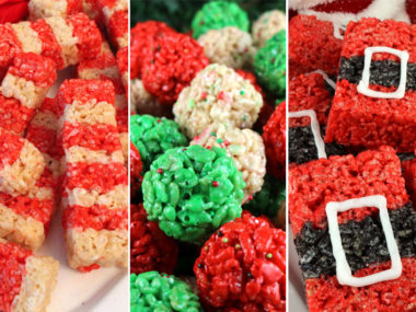 Our Best Christmas Rice Krispie Treats