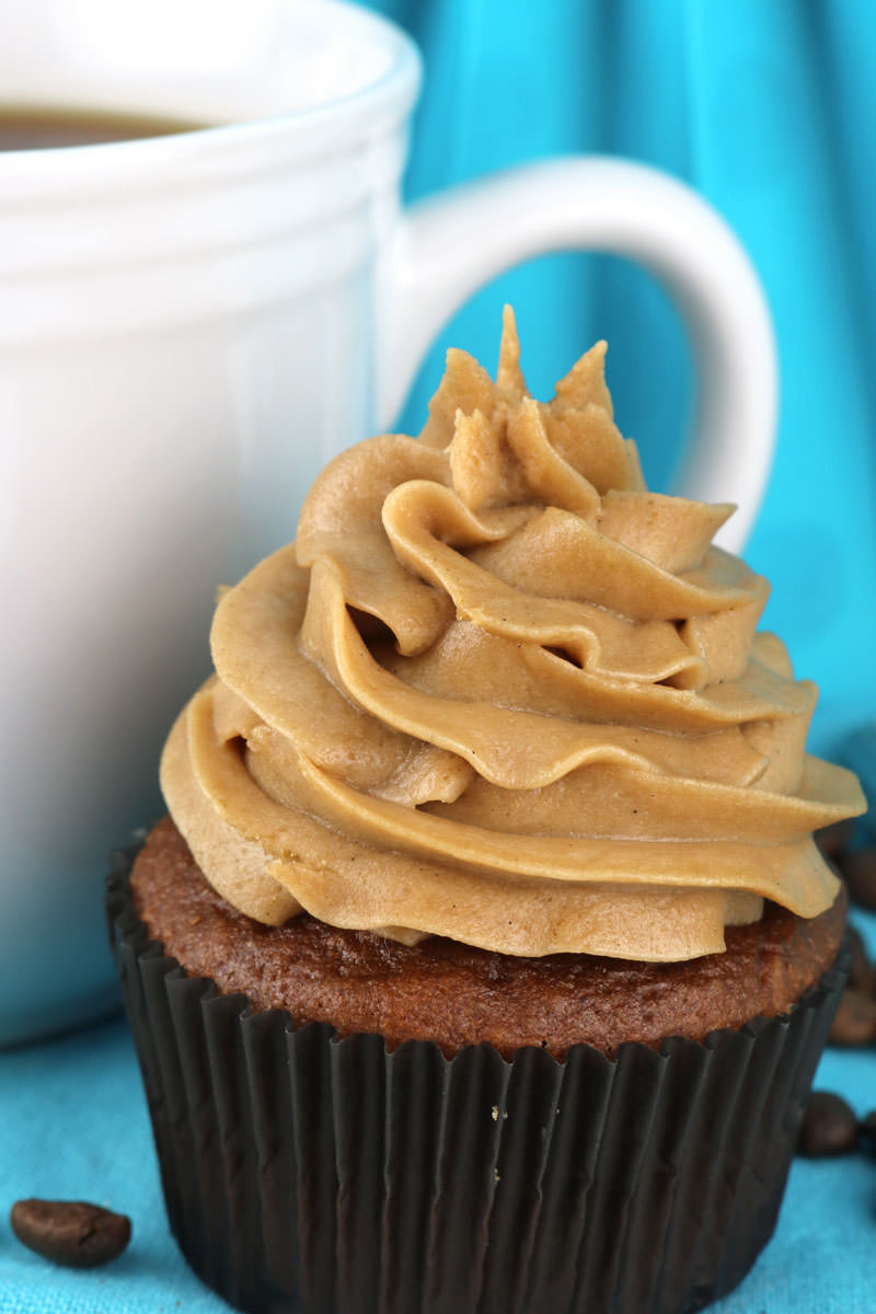 The Best Coffee Whipped Cream Frosting - Two Sisters