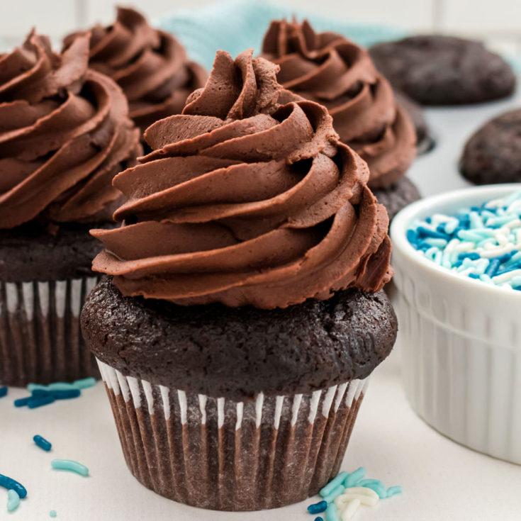 Homemade Chocolate Cupcakes