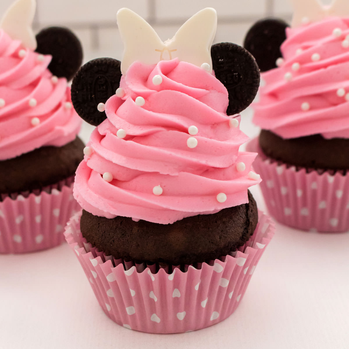 Mouse Cupcakes - Two Sisters