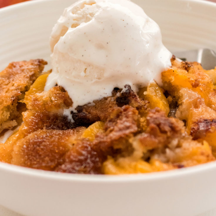 Old Fashioned Peach Cobbler